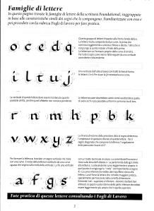 calligrafia per Scoiattolino